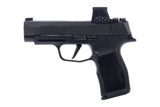 This 9mm pistol features a Romeo-X optic and XRAY 3 day/night sights.